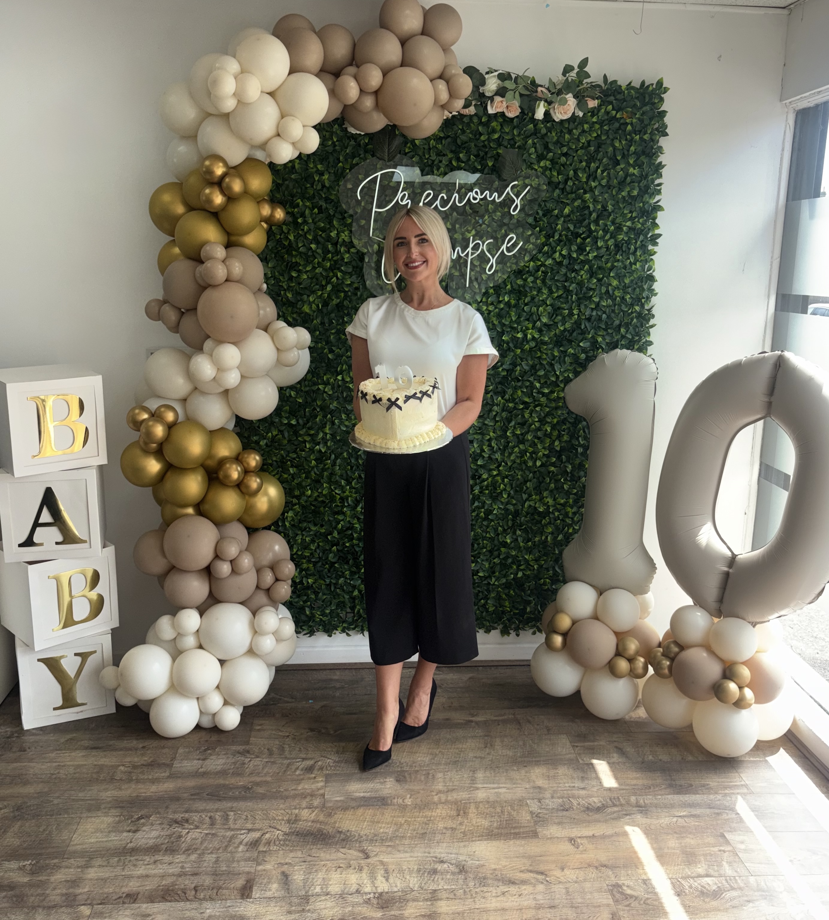 Jessica Henderson celebrating 10 years of Precious Glimpse
